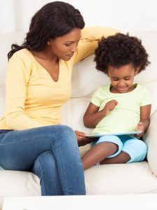 using apps on tablet in homeschooling