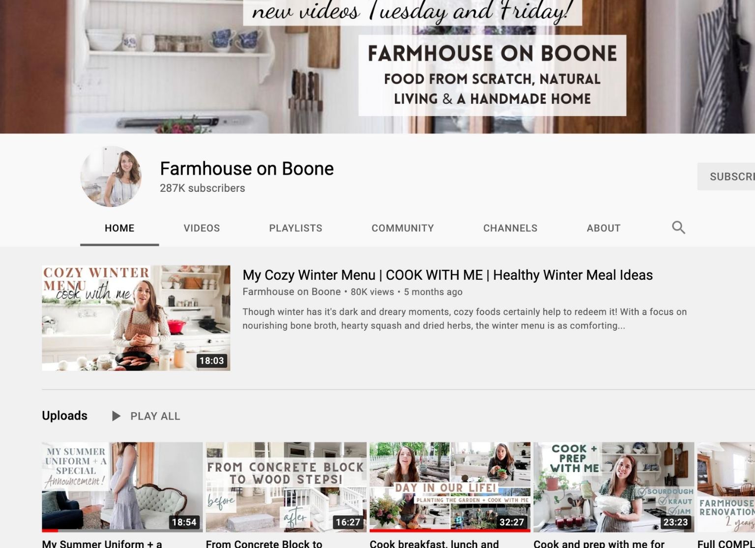 from scratch and natural living